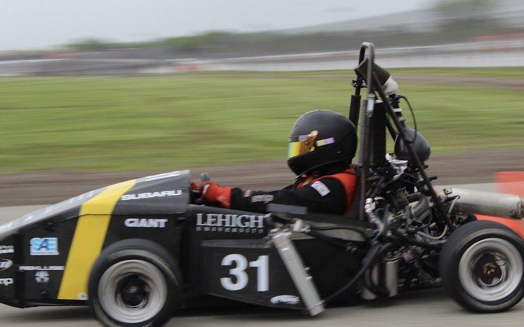 Driving the car at competition